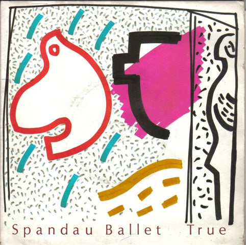 Spandau Ballet : True (7", Single, Gat)