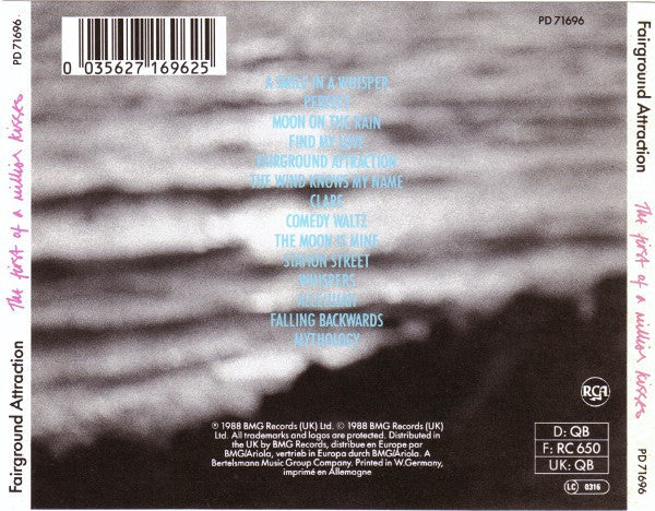 Fairground Attraction : The First Of A Million Kisses (CD, Album, Son)