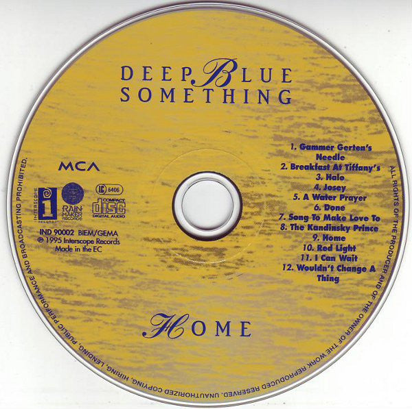 Deep Blue Something : Home (CD, Album)