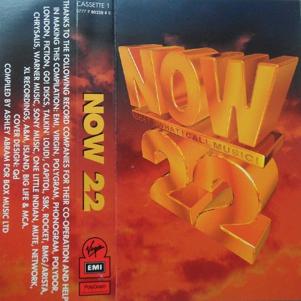 Various : Now That's What I Call Music 22 (2xCass, Comp)