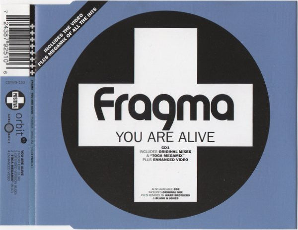 Fragma : You Are Alive (CD, Single, Enh, M/Print, CD1)