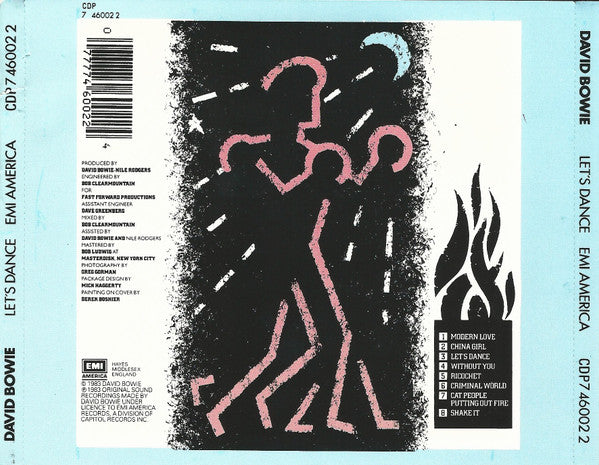 David Bowie : Let's Dance (CD, Album, RE)