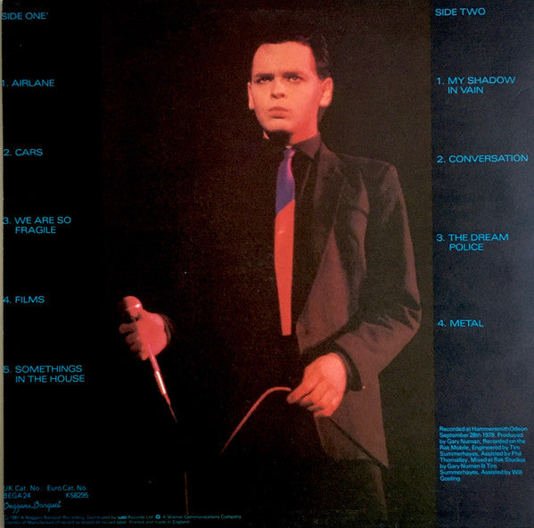 Gary Numan : Living Ornaments '79 (LP, Album)