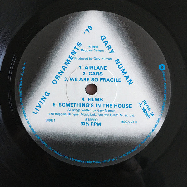 Gary Numan : Living Ornaments '79 (LP, Album)