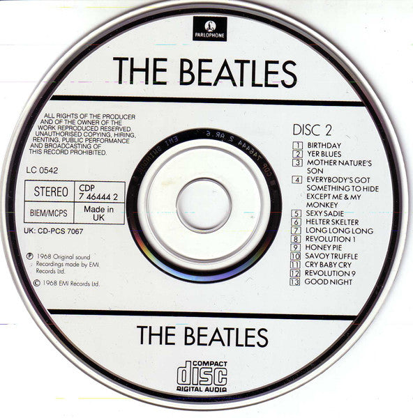 The Beatles : The Beatles (2xCD, Album, RE)