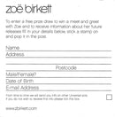 Zoë Birkett : Treat Me Like A Lady (CD, Single)