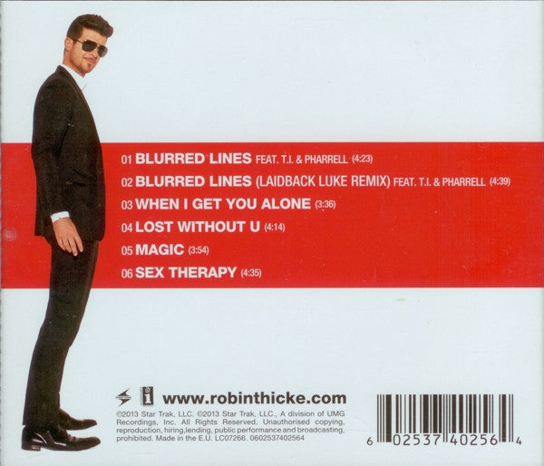 Robin Thicke : Blurred Lines EP (CD, EP)