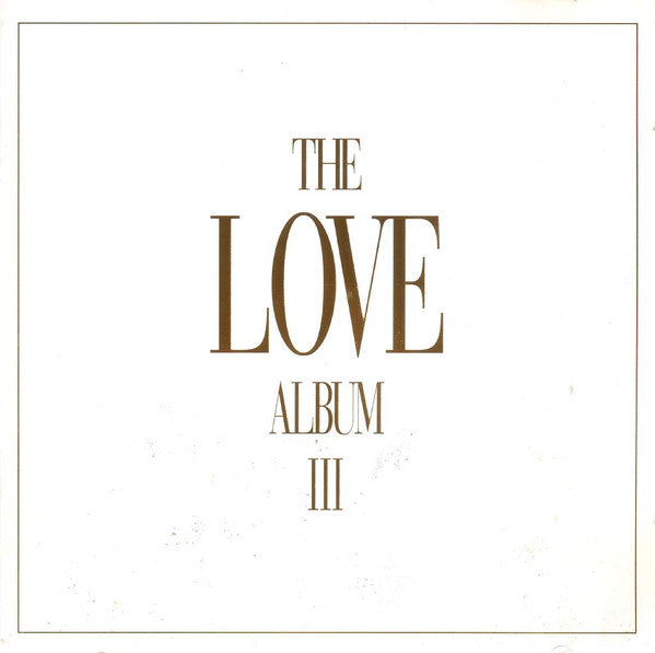 Various : The Love Album III (2xCD, Comp)