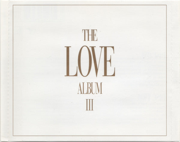 Various : The Love Album III (2xCD, Comp)
