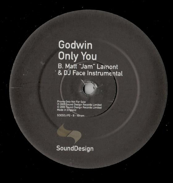 Godwin : Only You (12", Promo)