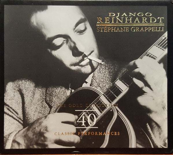 Django Reinhardt With Stéphane Grappelli : The Gold Collection  (2xCD, Album, Comp)