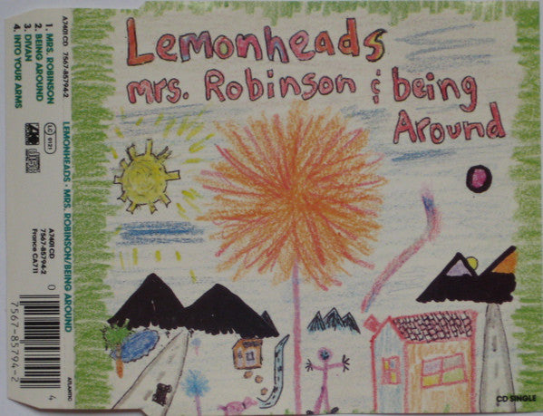 The Lemonheads : Mrs. Robinson / Being Around (CD, Single, Dis)