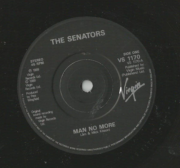 The Senators : Man No More (7", Single)