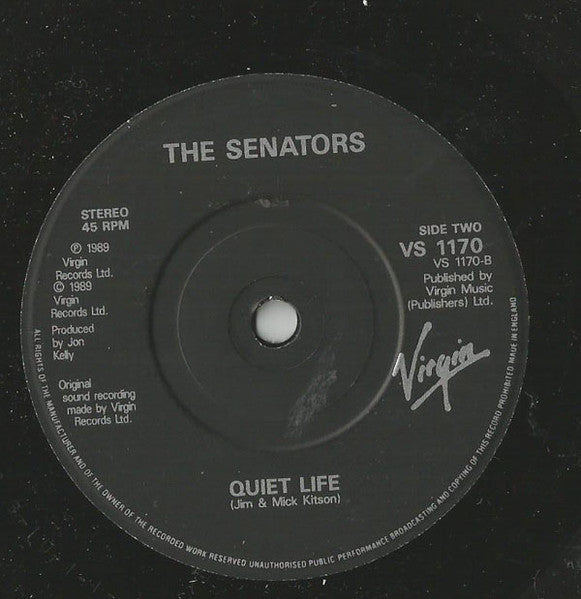 The Senators : Man No More (7", Single)