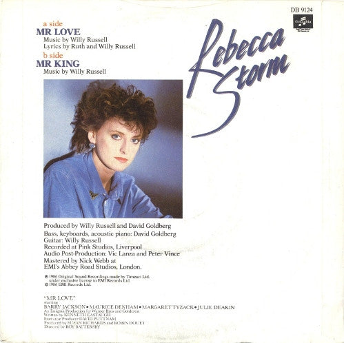 Rebecca Storm : Mr Love (7", Single)