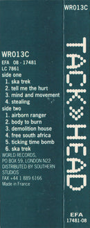 Tackhead : Friendly As A Hand Grenade (Cass, MiniAlbum)