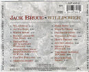 Jack Bruce : Willpower: A 20 Year Retrospective 1968-1988 (CD, Comp)