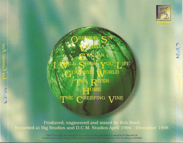 Cyan (10) : The Creeping Vine (CD, Album)