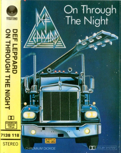 Def Leppard : On Through The Night (Cass, Album, RE, Chr)