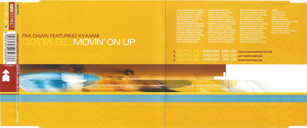 P.M. Dawn Featuring Kymani Marley : Gotta Be...Movin' On Up (CD, Maxi)