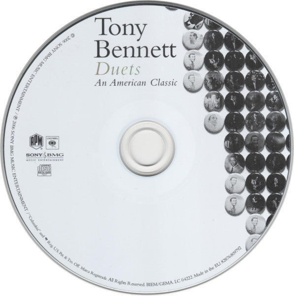 Tony Bennett : Duets (An American Classic) (CD, Album)