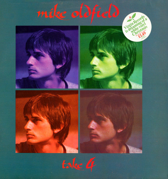 Mike Oldfield : Take 4 (12", EP, Whi)