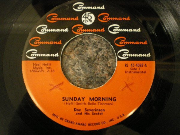 Doc Severinsen And His Orchestra : Sunday Morning / When The Saints Come Marching In (7", Single)