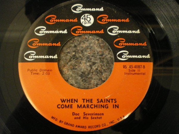 Doc Severinsen And His Orchestra : Sunday Morning / When The Saints Come Marching In (7", Single)