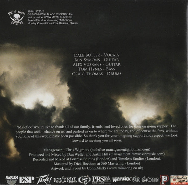 Malefice (2) : Dawn Of Reprisal (CD, Album)