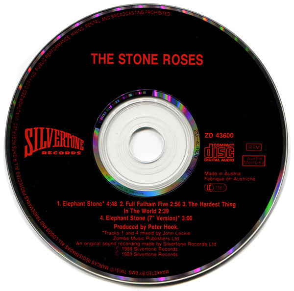 The Stone Roses : Elephant Stone (CD, Maxi)