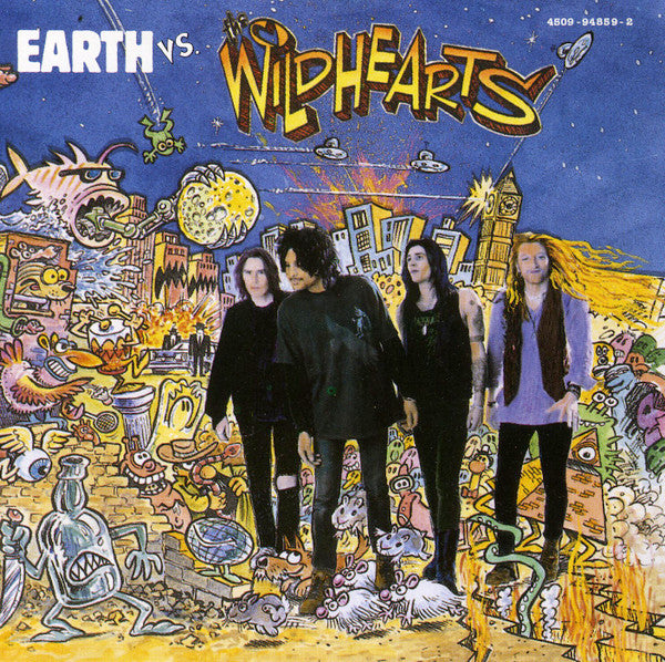 The Wildhearts : Earth Vs The Wildhearts (CD, Album, RE)