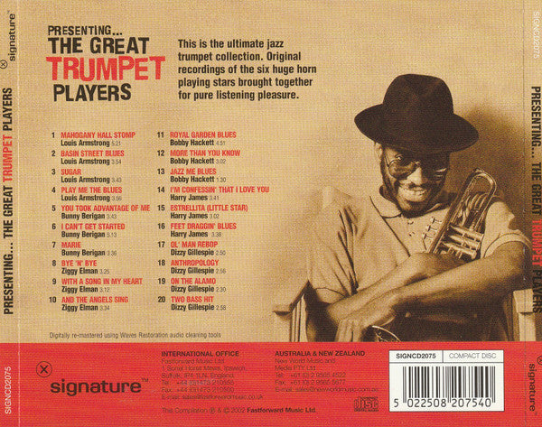 Various : Presenting... The Great Trumpet Players (CD, Comp, RM)