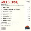 The Miles Davis Quintet : New York City, Philharmonic Hall At Lincoln Center, February 12, 1964 (CD, Comp)