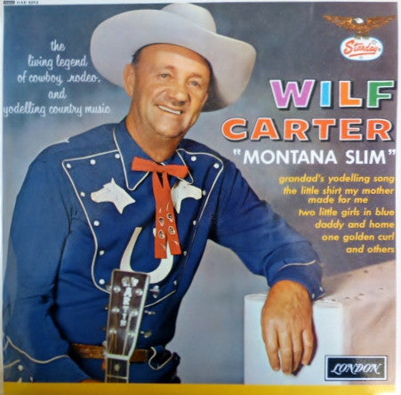 Wilf Carter : Montana Slim (LP, Mono)