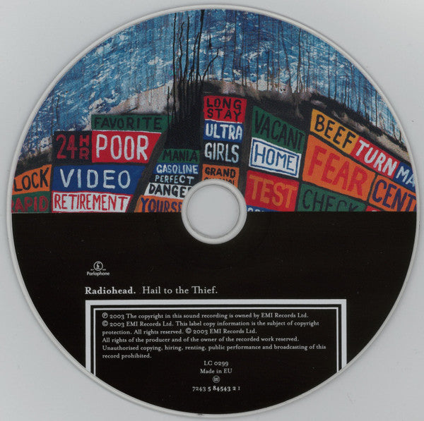 Radiohead : Hail To The Thief (CD, Album)