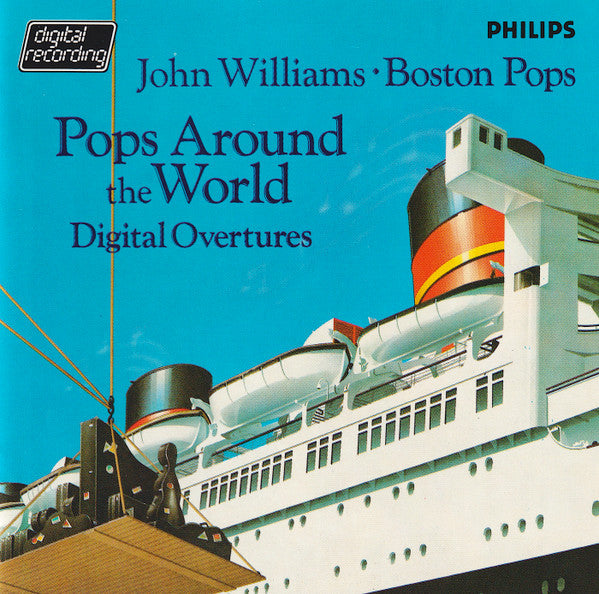John Williams (4) • Boston Pops Orchestra : Pops Around The World (Digital Overtures) (CD, Album, Blu)