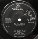 Pink Floyd : See Emily Play (7", Single, Mono, Sol)