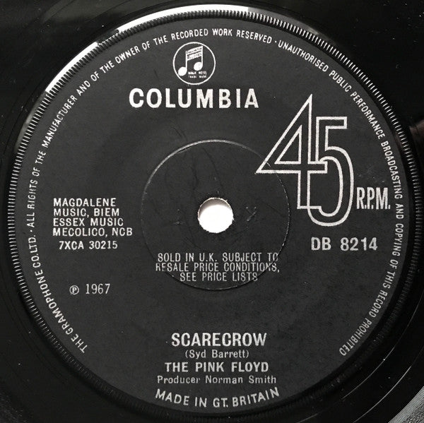 Pink Floyd : See Emily Play (7", Single, Mono, Sol)