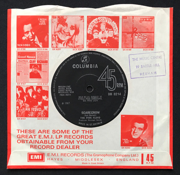 Pink Floyd : See Emily Play (7", Single, Mono, Sol)