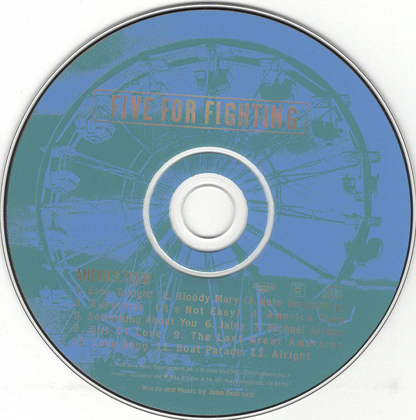 Five For Fighting : America Town (CD, Album)