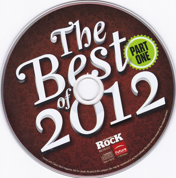 Various : The Best Of 2012 Part One (CD, Comp)