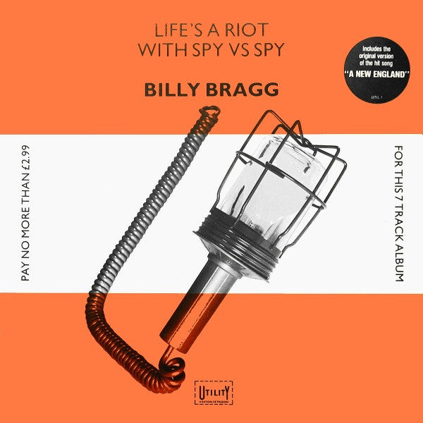 Billy Bragg : Life's A Riot With Spy Vs Spy (12", Album)