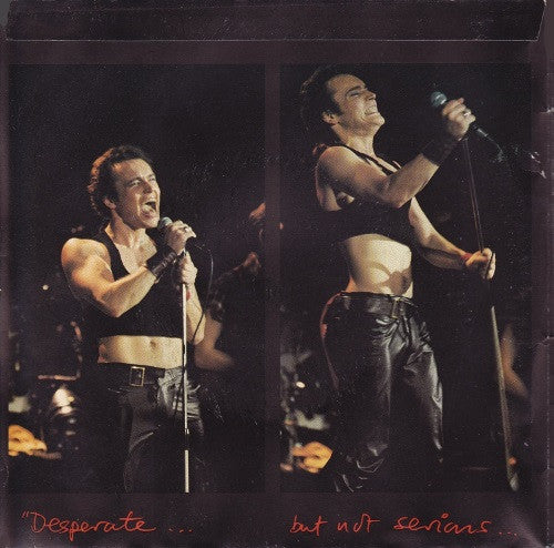 Adam Ant : Desperate But Not Serious (7", Single, Gat)