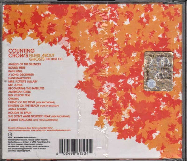 Counting Crows : Films About Ghosts (The Best Of Counting Crows) (CD, Comp)