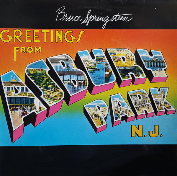 Bruce Springsteen : Greetings From Asbury Park, N.J. (LP, Album, RE)