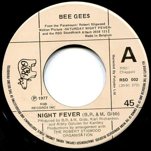 Bee Gees : Night Fever (7", Single)