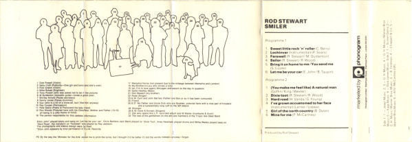 Rod Stewart : Smiler (Cass, Album)