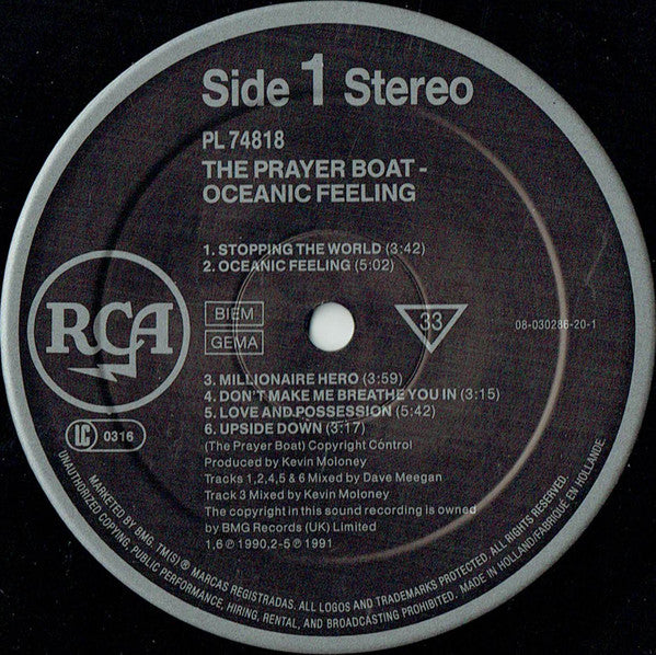 The Prayer Boat : Oceanic Feeling (LP, Album)