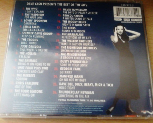 Various : All Night Long - Dave Cash Presents The Best of the 60's (CD, Comp)