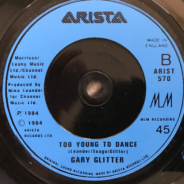 Gary Glitter : Dance Me Up (7", Single)